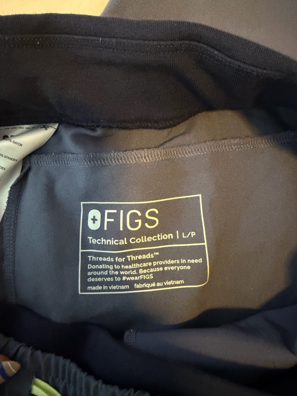 FIGS Navy Technical Collection Scrub Joggers